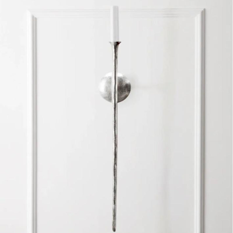 Z Gallerie Aspar Wall Candle Sconce Decor Hanging Aluminium Ornaments